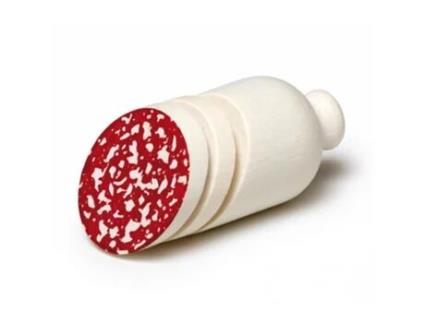 Jogo Tradicional ERZI Madeira - Bege - 3,9 x 8,5 x 3,9 cm)