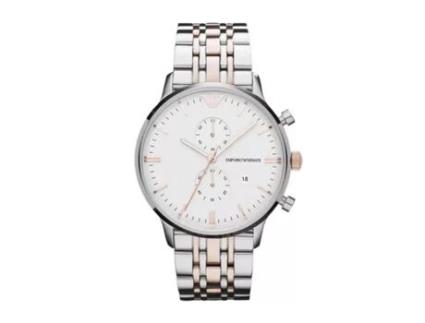 Relógio EMPORIO ARMANI Homem (Aço Inoxidável - Prateado)