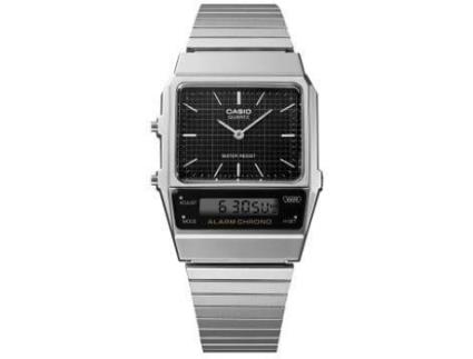 Relógio CASIO Vintage Homem (Resina - Preto)