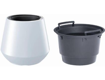 Vaso PROSPERPLAST Heos DBHET (Branco)