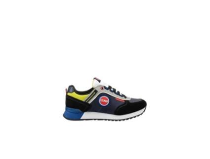 Ténis COLMAR Travis Sport Homem (Azul Marinho - Couro Natural - 45)