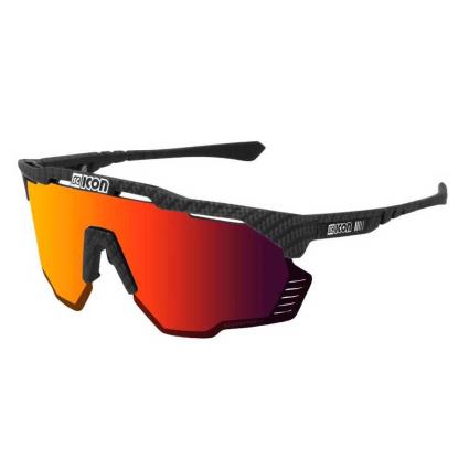 Scicon Aeroshade Kunen Sunglasses Preto Multimirror Red/CAT 3