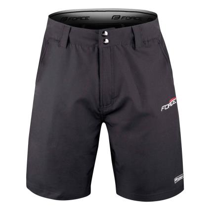 Force Blade Mtb Shorts With Pad Preto S Homem