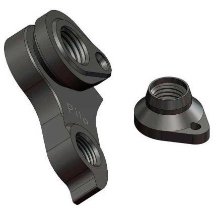 Finna D830 + S48 Taroko Derailleur Hanger Prateado