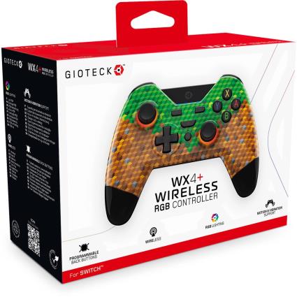 Gioteck Premium Rgb Cube Nintendo Switch Wireless Gamepad