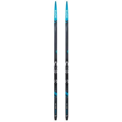 Ski de fundo clássico com peles adulto XC S 500 SKIN + Fixação Rottefella