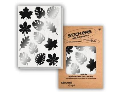 Autocolantes Refletores WILL B STICKERS  Tamanho A5 Folha