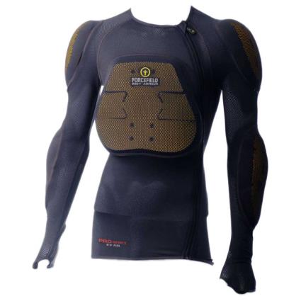 Forcefield Pro Xv Lv.2 Air Underwear Long Sleeve T-shirt Preto S Homem