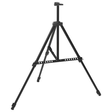 vidaXL Cavalete expositor ajustável metal preto