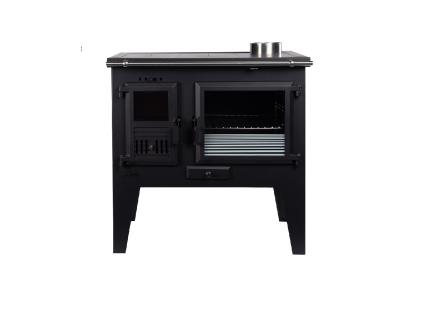 Fogão A Lenha Metlor Antracite 825x830x535mm