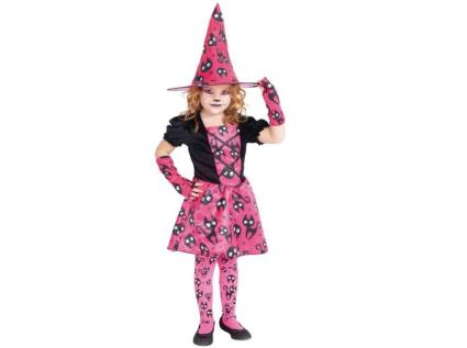 Disfarce Bruxa Rubies Gatinhos 7-8 Anos 128x56cm