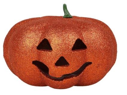 Abóbora Com Luz Topbrands 17 Cm