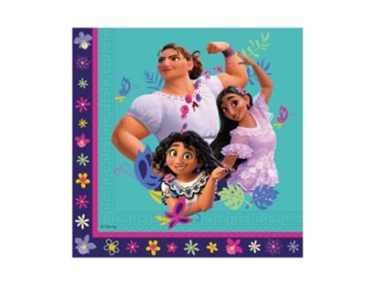 Guardanapos LIRAGRAM ESPAÑA Pacote De 20 Encantadores De Papel Disney 33 X 33 Cm
