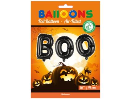 Acessório para Balões WEFIESTA Boo Balão Foil Preto 41 Cm