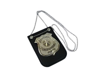 Adereço EUROCARNAVALES Distintivo De Polícia Pendurado 7X10 Cm