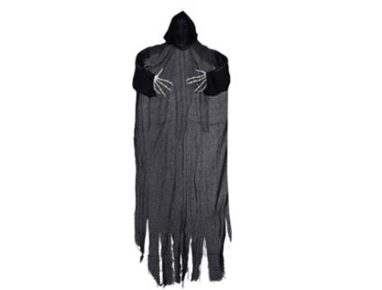 Decoração para Halloween GUIRCA Fantasma Negro De 190 Cm