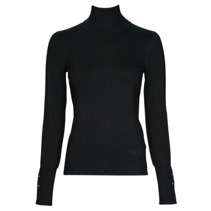 Guess  camisolas PAULE TN LS SWEATER  Preto Disponível em tamanho para senhora. S,M,L,XL,XS.Mulher > Roupas > blusa