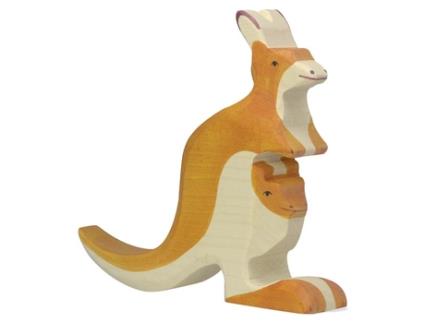 Figuras de Ação HOLZTIGER Madeira - Azul - 15 x 2,8 x 13 cm)