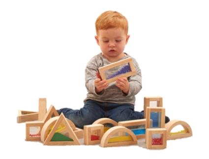 Jogo Didático TICKIT Branco - 30 x 28 x 7 cm)