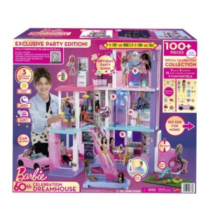 BARBIE - Dreamhouse c/ 2 Bonecas e Carro HCD51