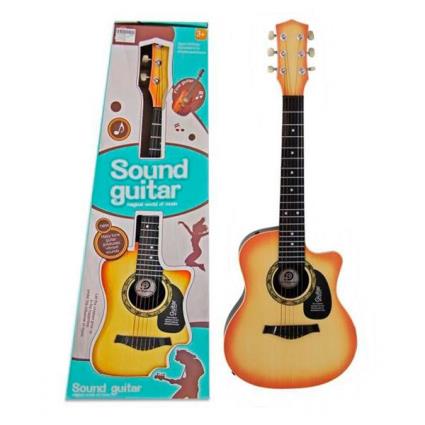 Salvado Biarnes Wood Guitar Toy Instrument 80 Cm