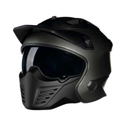 Bayard Xp-69 S Draco Hybrid Open Face Helmet Preto L