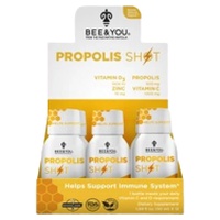 Shot de vitamina C, zinco e própolis 12 unidades de 50ml - Bee&You