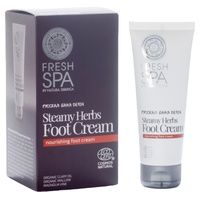 Creme de pés de ervas frescas de spa fumegante 75 ml de creme - Natura Siberica