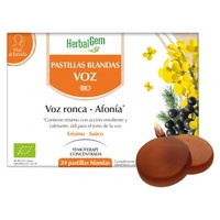 Bio pílulas de voz suave 24 gomas - Herbalgem
