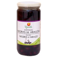 Azeitonas pretas de Aragão 390 g - Vegetalia