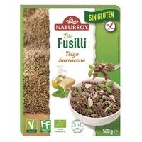 Fusilli de trigo sarraceno orgânico 500 g - Natursoy