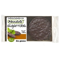 Biscoitos sem glúten com alfarroba 130 g - Mandole