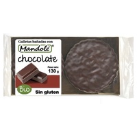 Biscoitos de chocolate orgânicos sem glúten 125 g - Mandole