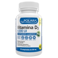 Vitamina D3 4000UI 60 comprimidos - Polaris
