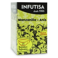 Infusão de camomila-anis 25 saquetas de infusão de 1.3g - Infutisa
