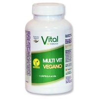 multivitamínico vegano 60 cápsulas - Vital Ballance