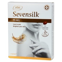 cuidados com a pele sevensilk pérola 60 cápsulas - Mayla
