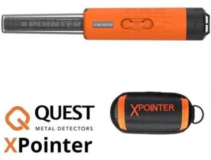 Detetor de Metais QUEST ointer Max (26 x 7 x 7,5 cm)