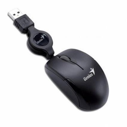 Rato Micro Traveler USB Preto