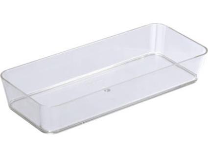 Cesto  20304100 (Transparente - 24x10x4cm - Retangular)