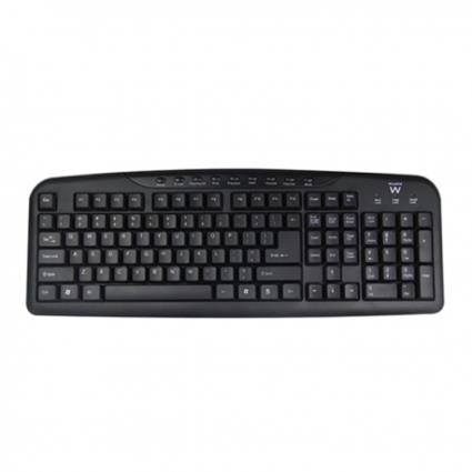 TECLADO MULTIMEDIA PT USB PRETO