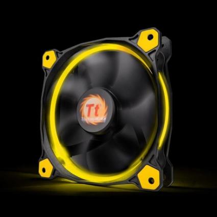 Ventoinha  Riing 14 Amarelo 140mm