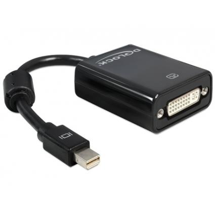 Conversor  Mini DisplayPort Macho DVI Femea Preto