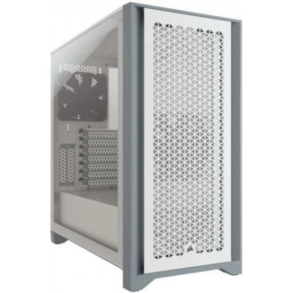 Caixa E-ATX  4000D Airflow Branco Vidro Temperado