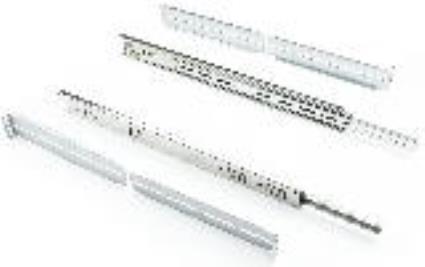 Guias laterais telescópicos  para caixa rack 19? 4