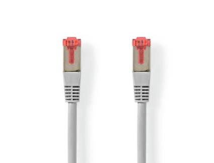 CHICOTE CAT6 S/FTP 8P8C RJ45 3.0M PVC CINZA