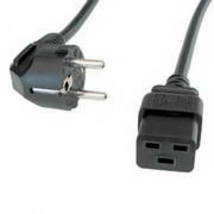 Cabo de Alimentação Schuko IEC C19 02.00m.