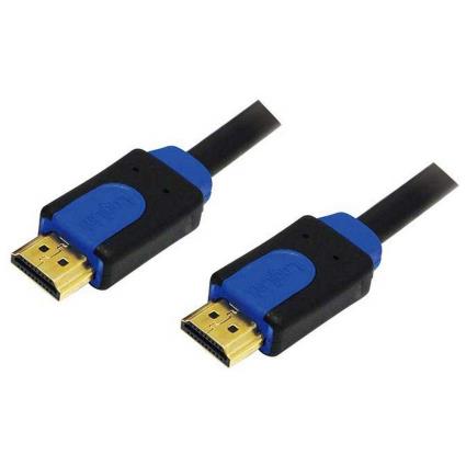 Cabo HDMI 1.4 Macho para HDMI Macho. Comprimento 5.0 metros. Cabo com banho de ouro. Condutor OFC. Em preto.