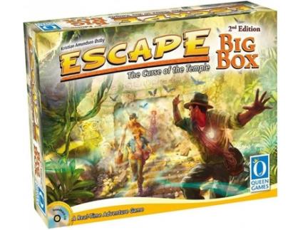 Jogo de Tabuleiro  Escape: The Curse of the Temple - Big Box 2nd Edition (Inglês - Idade Mínima: 8)