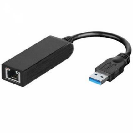 NBA502A CONVERSOR USB 3.0 PARA RJ45 GIGABIT PRETO 0.25M